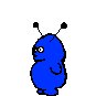 blue alien