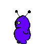 purple alien